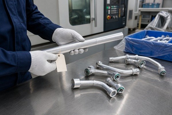 aluminum AC fitting manufacturing process